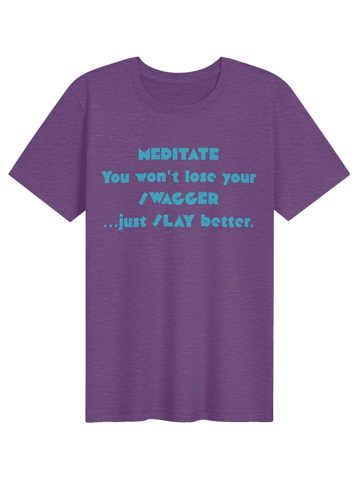 MEDITATE/SWAGGER T Purple product image (1)