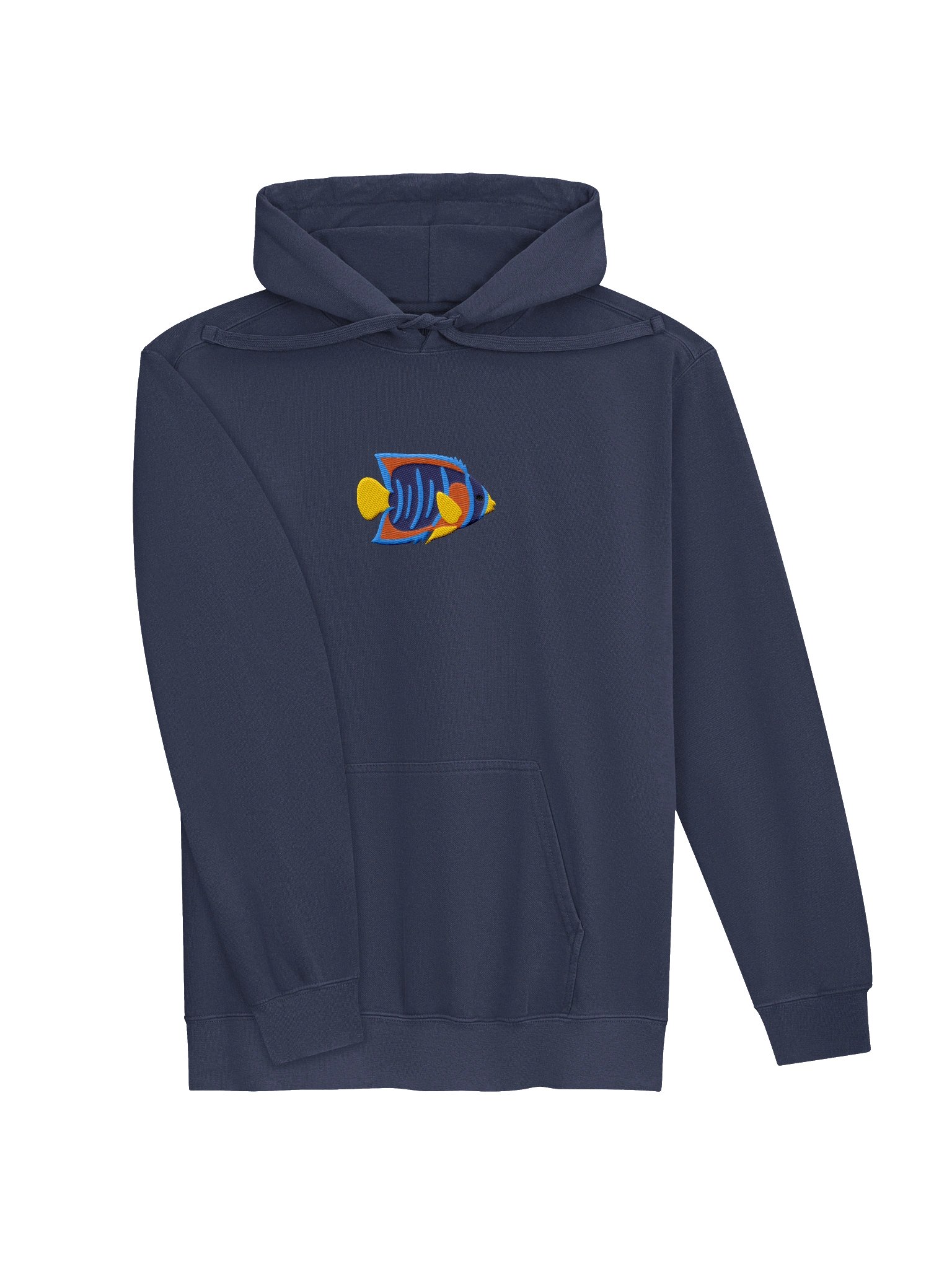 Juvenile Queen Angelfish Embroidered Hoodie | Saltwater Reef Aquarium & Ocean Lover Apparel product image (6)