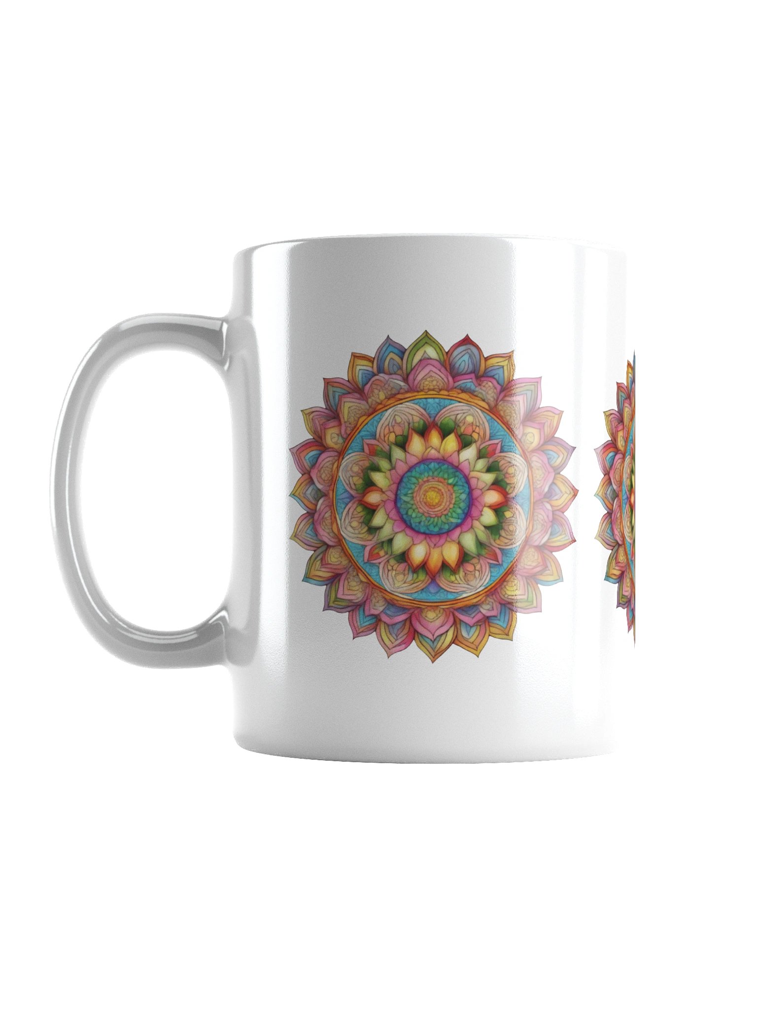 Golden Bloom Mandala - Mug product image (1)