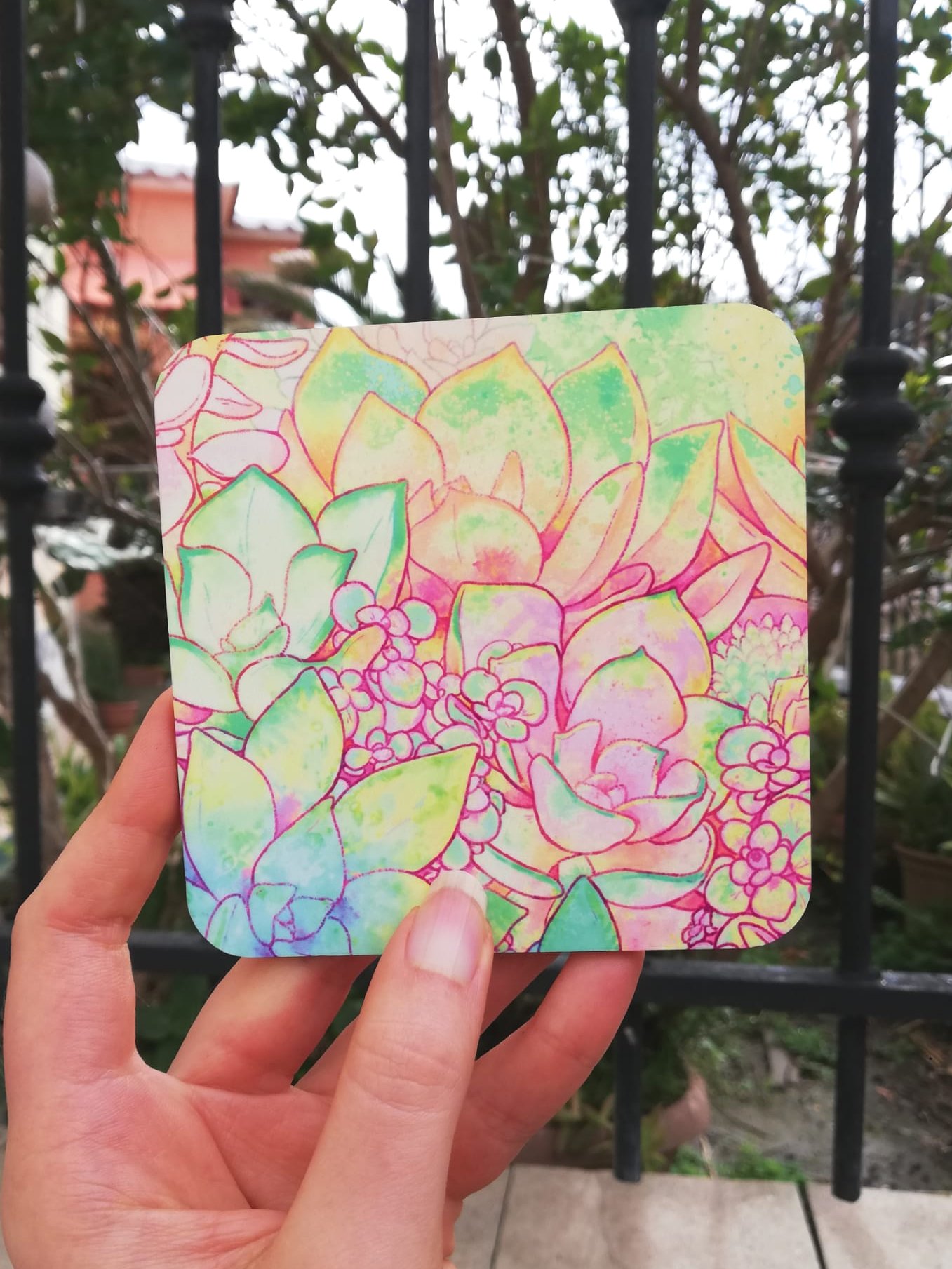 Grassy Coaster V1 product image (2)