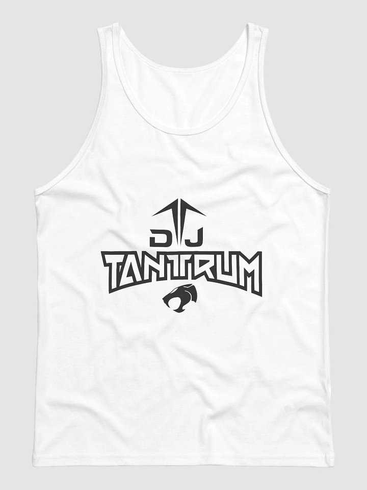 DJ TanTrum Tank Top (Black Logo) product image (1)