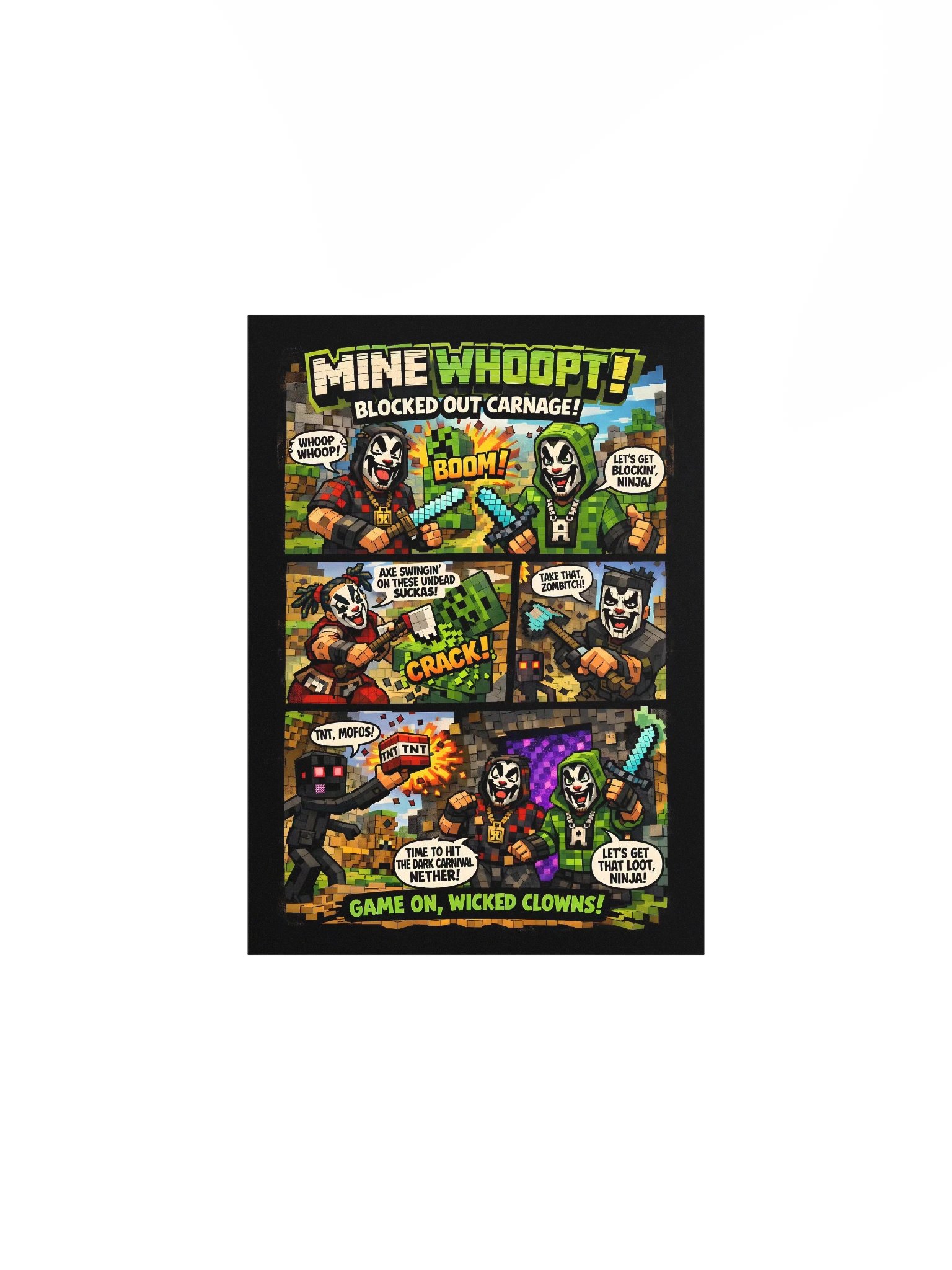 ⛏️ Mine Whoop! – 5x7 Matte Poster product image (1)