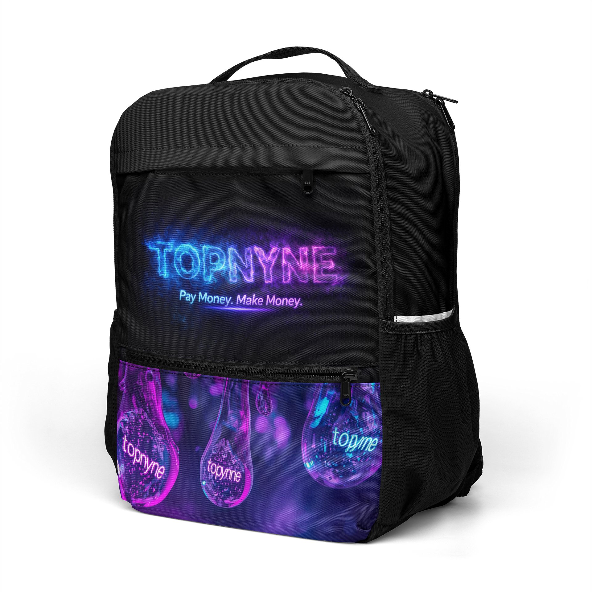 TOPNYNE Neon Droplet Utility Backpack product image (5)