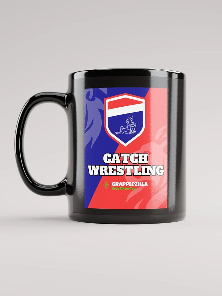 The CATCH WRESTLING Mug (Black) product image (1)