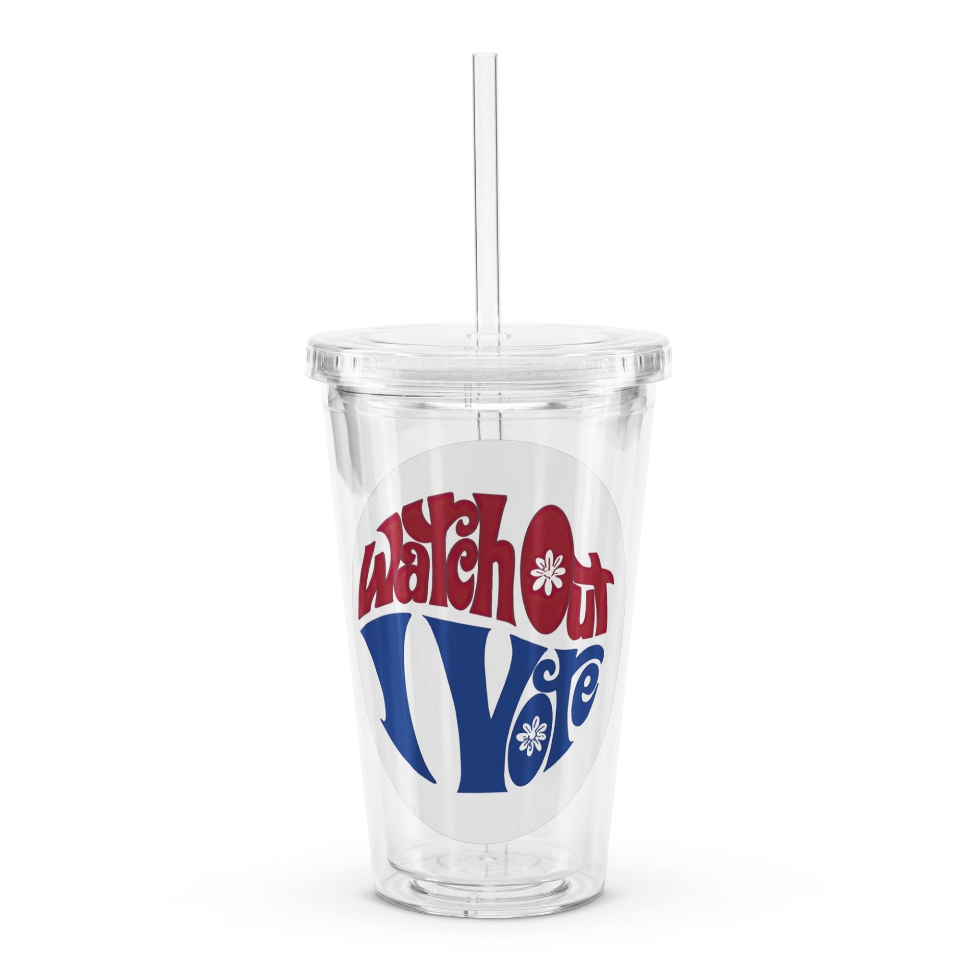 Floral Vote Double Wall Tumbler product image (1)