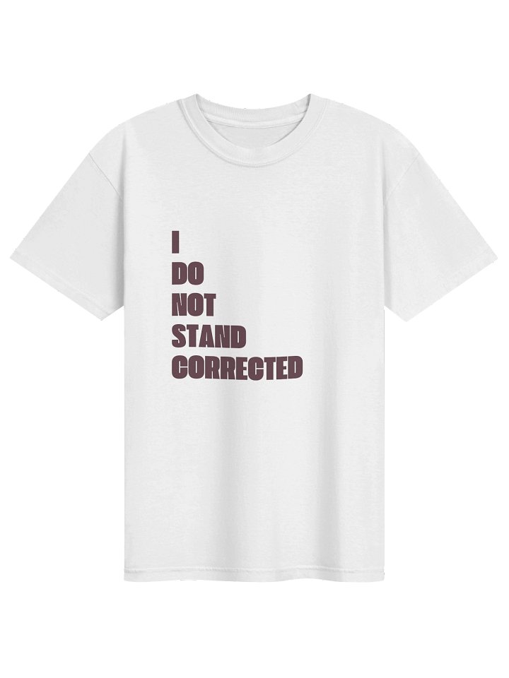 I DO NOT STAND CORRECTED product image (1)