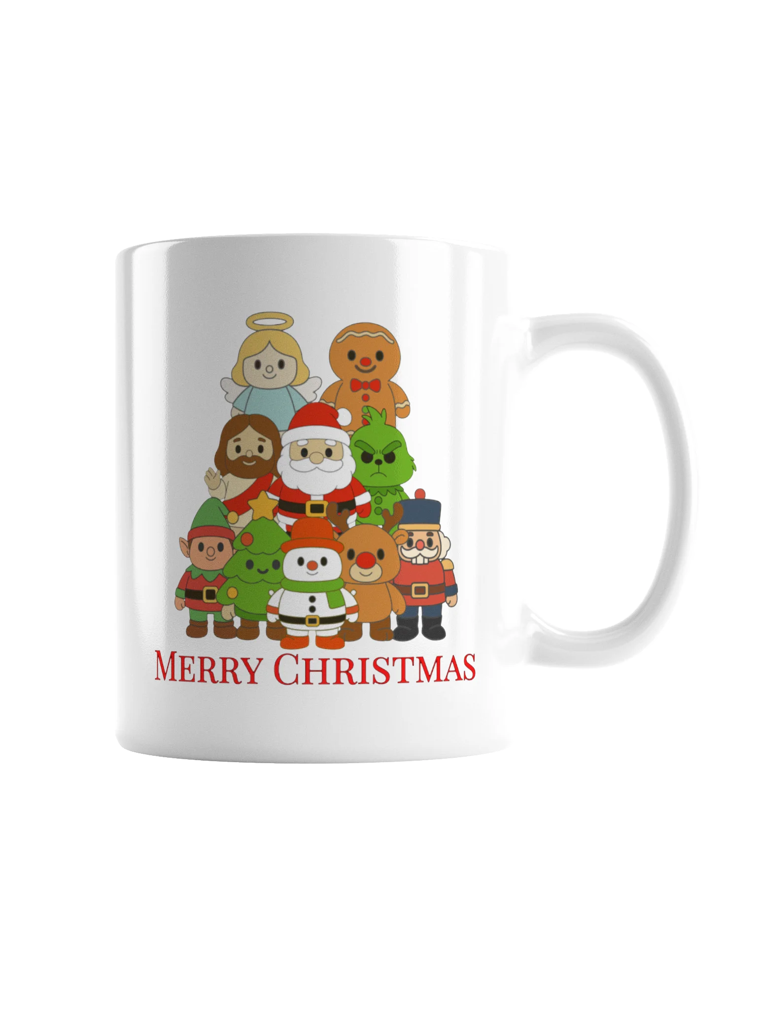 Santa & Friends Merry Christmas Coffee Mug product image (6)