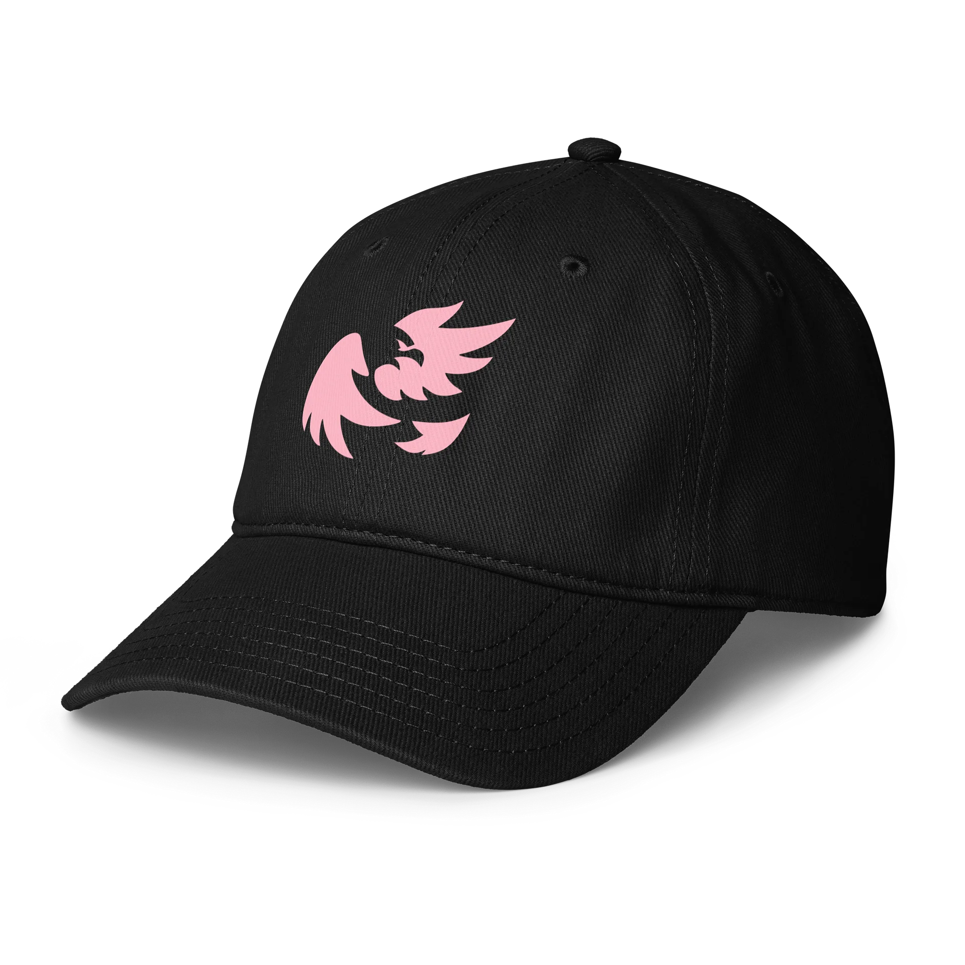 Crowanoke Signature Multi-Colored Dad Cap- Pink Crow Edition. product image (3)