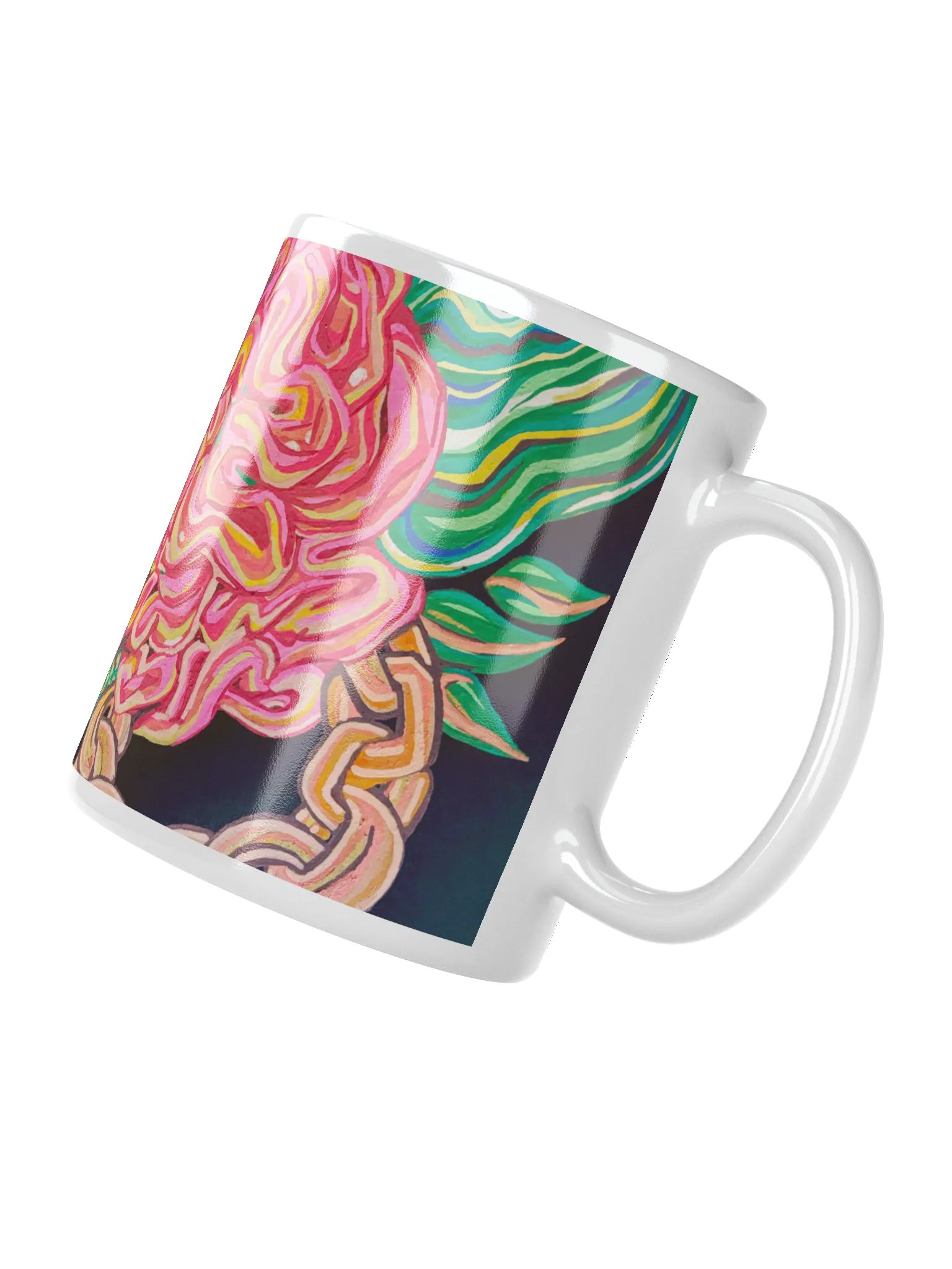 Flowers & Chains 1 Mug product image (2)