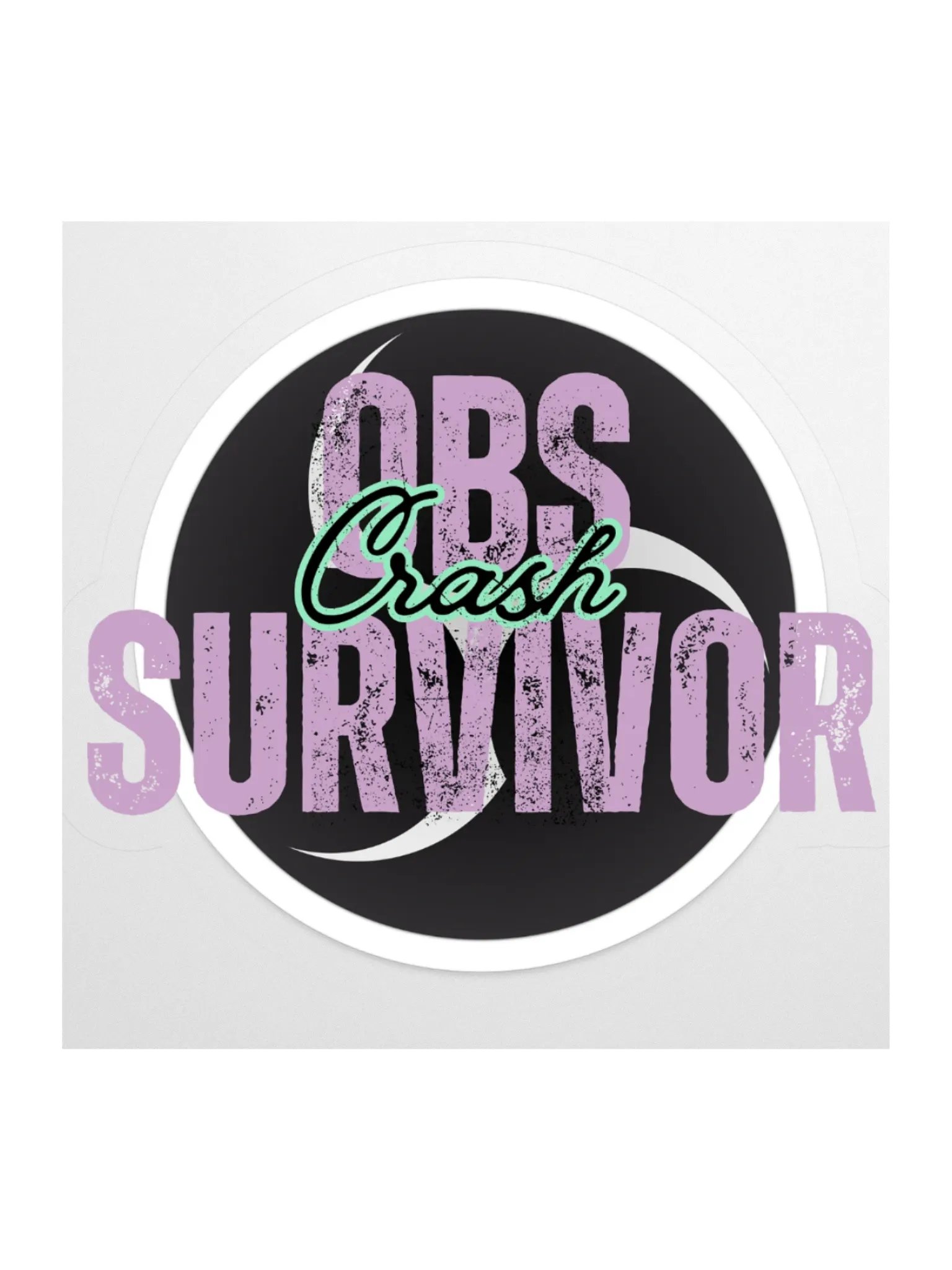 OBS Crash Survivor Stickie product image (2)