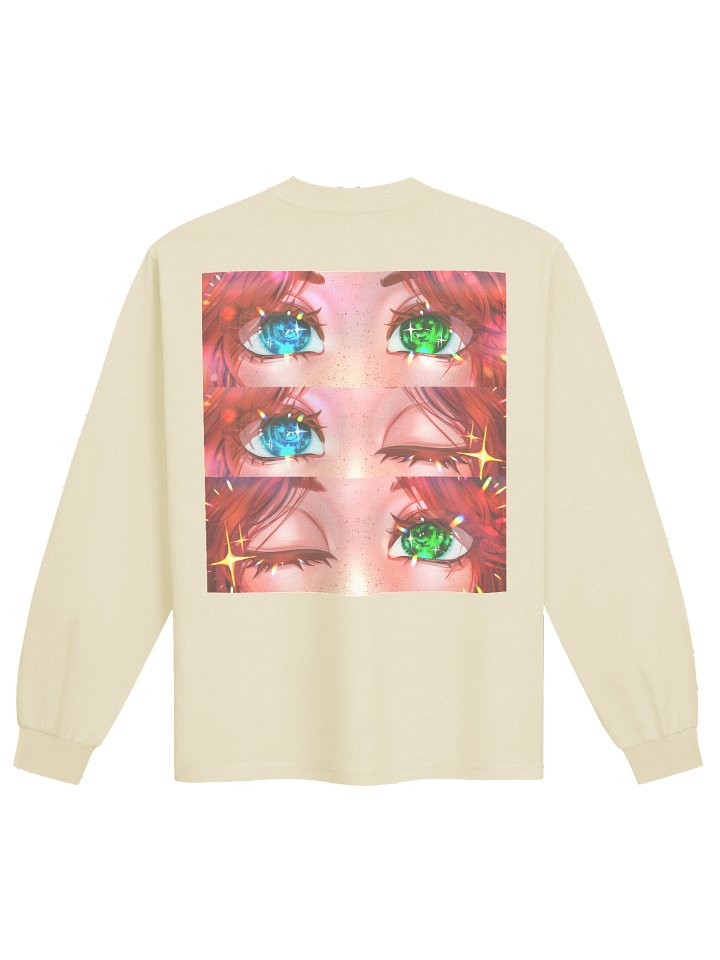 Vibrant Eyes Unisex Long Sleeve Shirt product image (2)