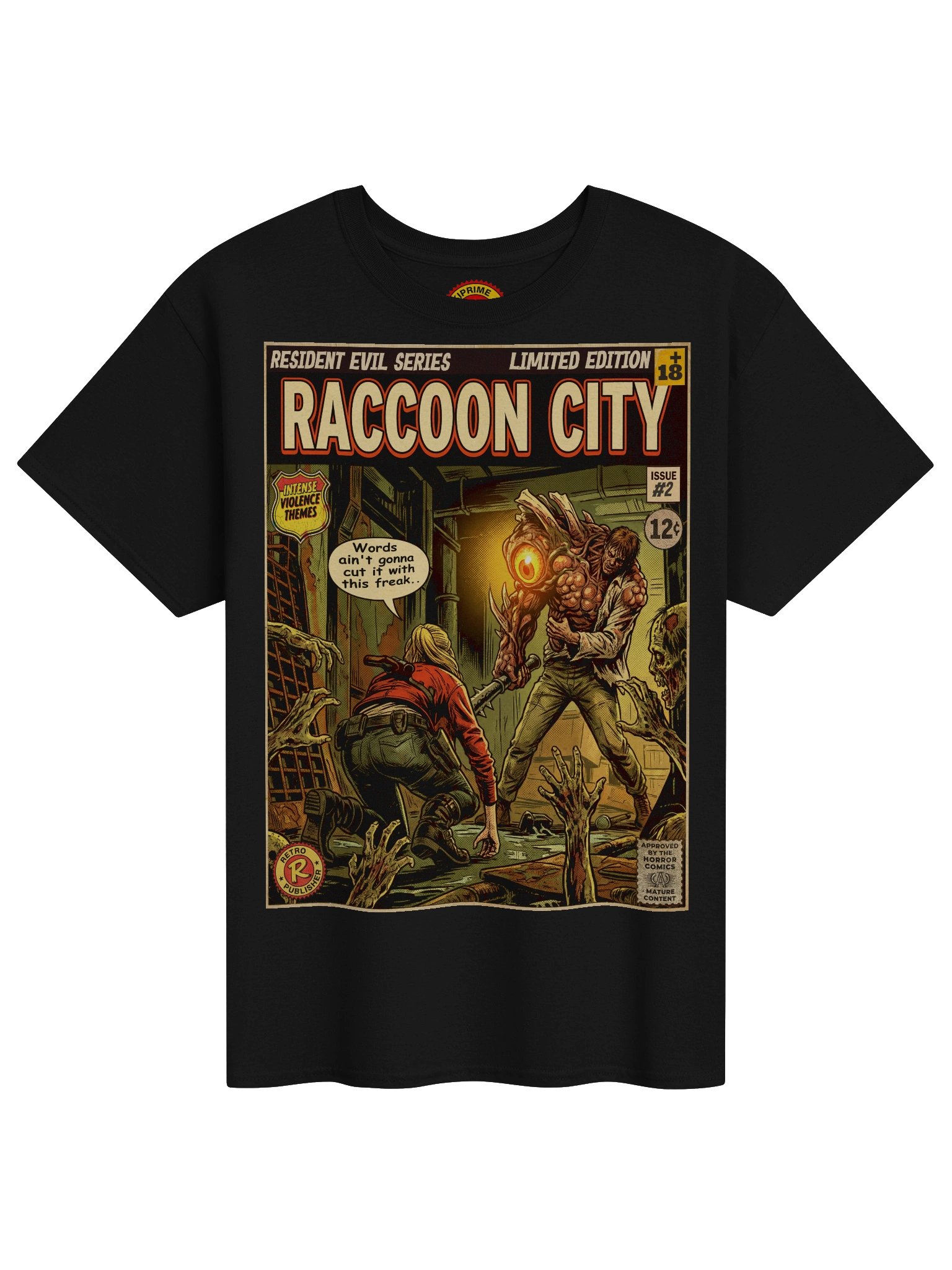Resident Evil Raccoon City (No.2) Comic Art T-Shirt product image (1)