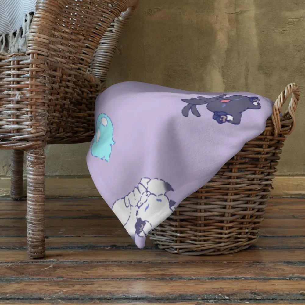 meiya, meinya & wisps blanket (purple) product image (10)