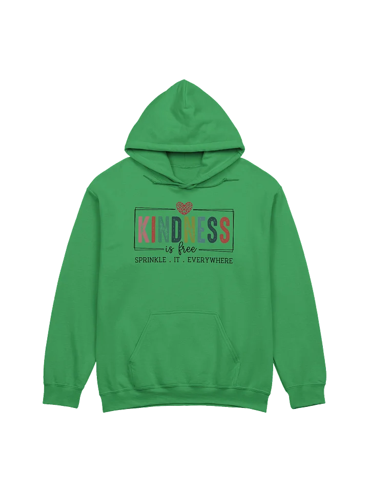 Kindness Is Free Hoodie – Cozy, Colorful & Heartwarming product image (1)