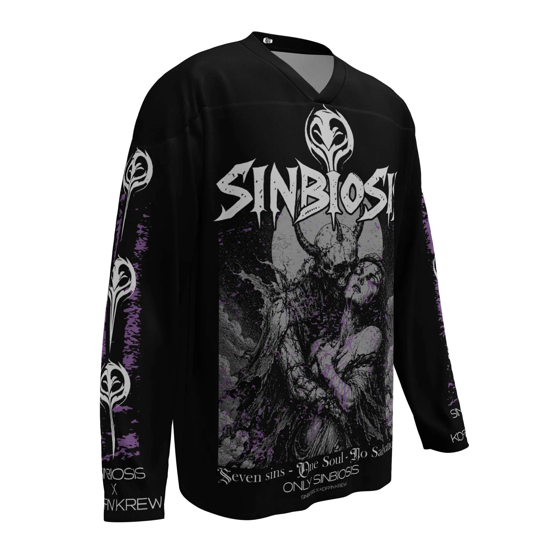 No Salvation Hockey Jersey product image (1)