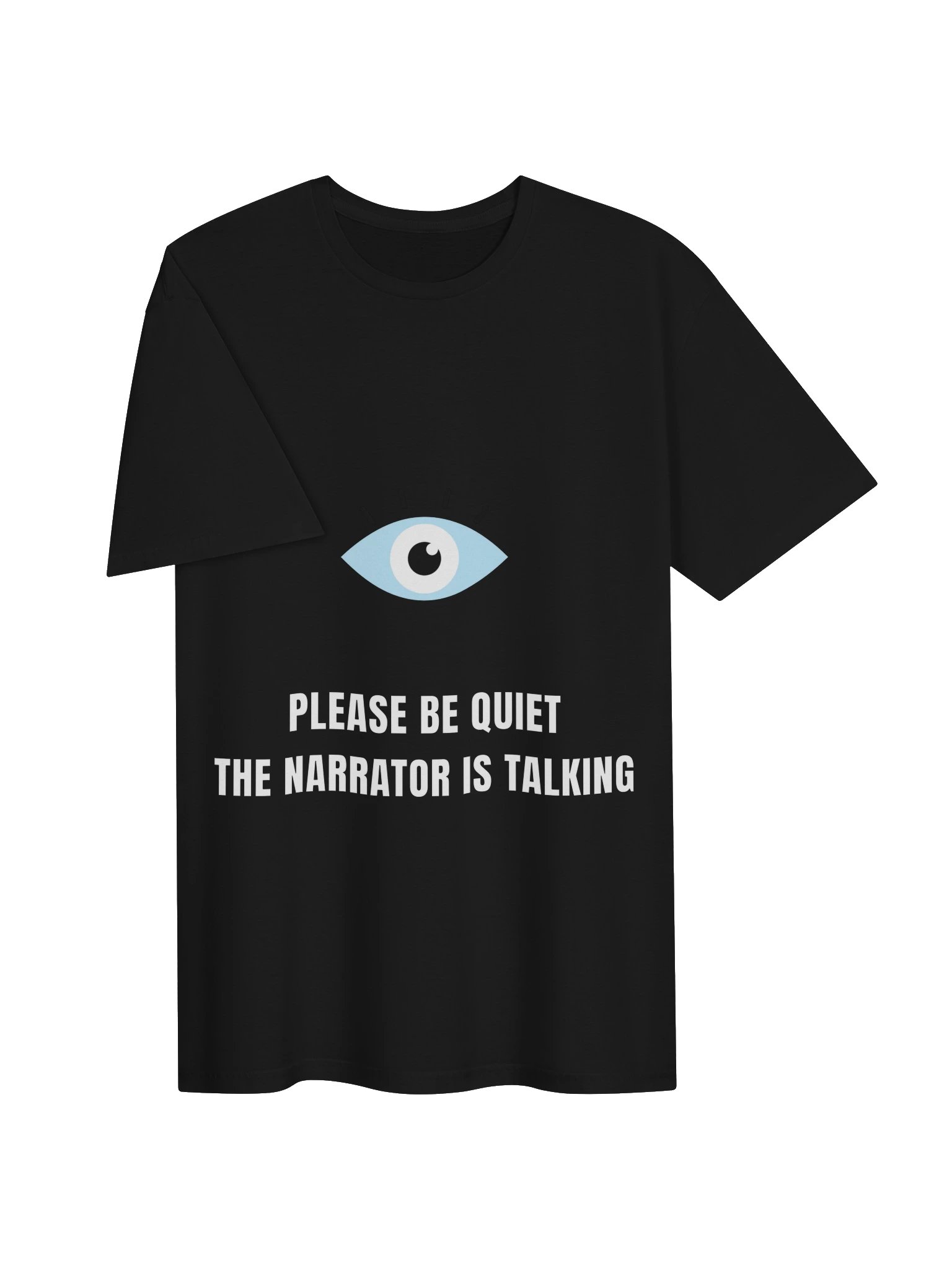 Please Be Quiet the Narrator Is Talking Shirt – True Crime Gift Tee product image (3)