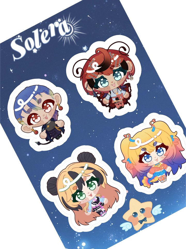 Solera Sticker Sheet! product image (1)