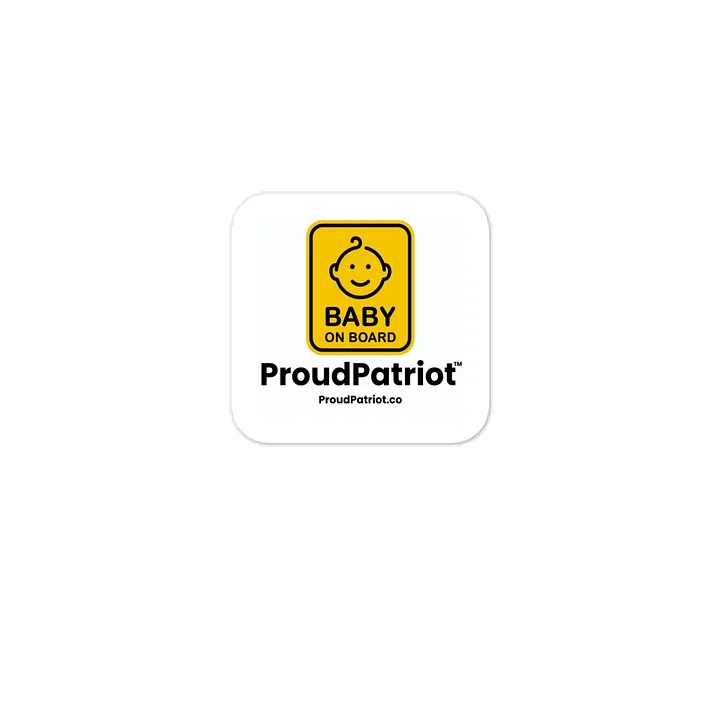 Baby On Board Vinyl Sticker product image (1)