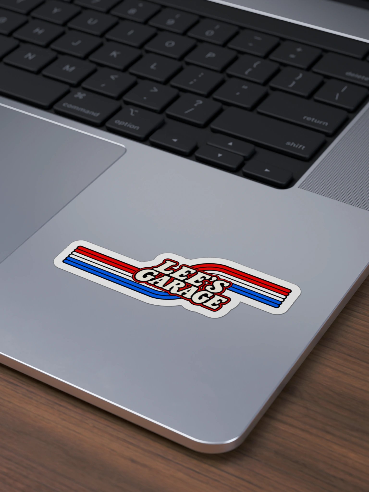 Lee's Garage Retro Stripes Decal product image (2)