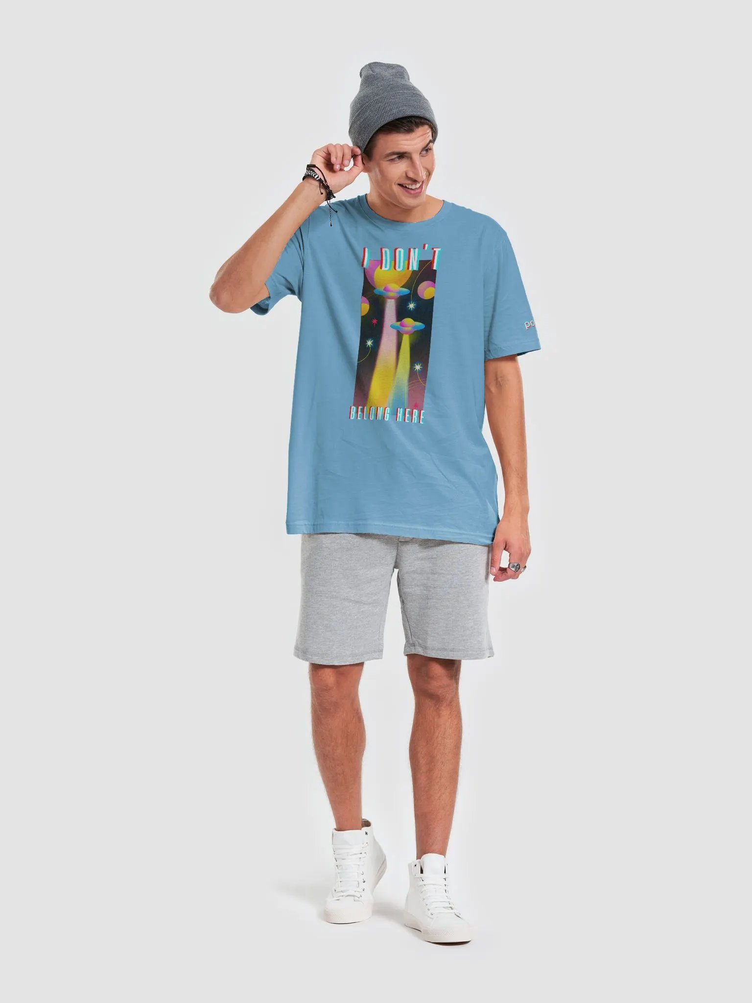 I DON'T BELONG HERE supersoft tee product image (69)