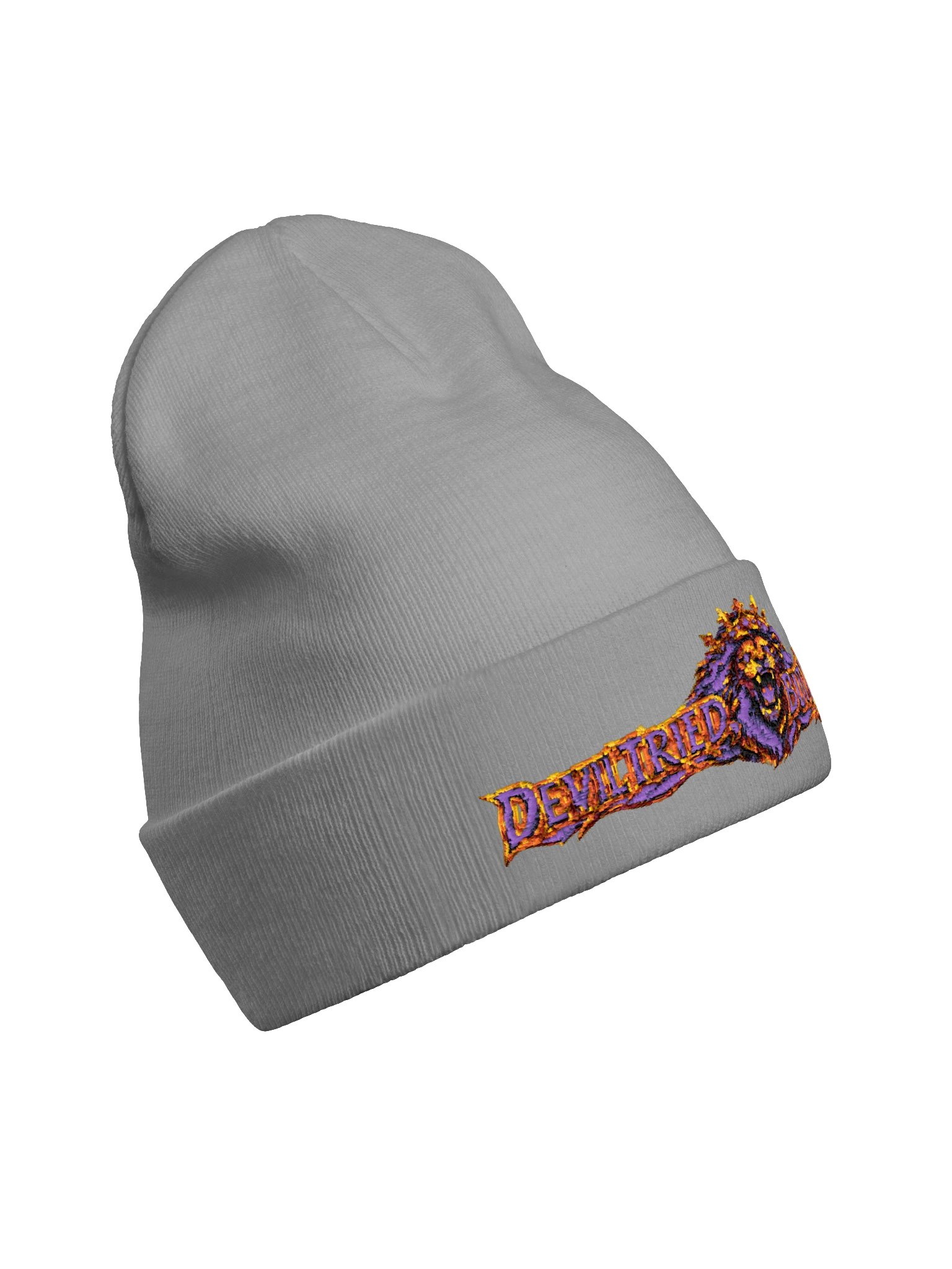 Devil Tried, But I Roared Lion Beanie product image (4)