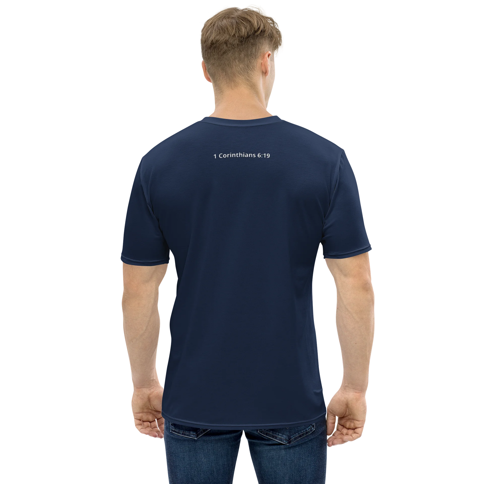 His House Mens Performance T-Shirt - Navy product image (1)