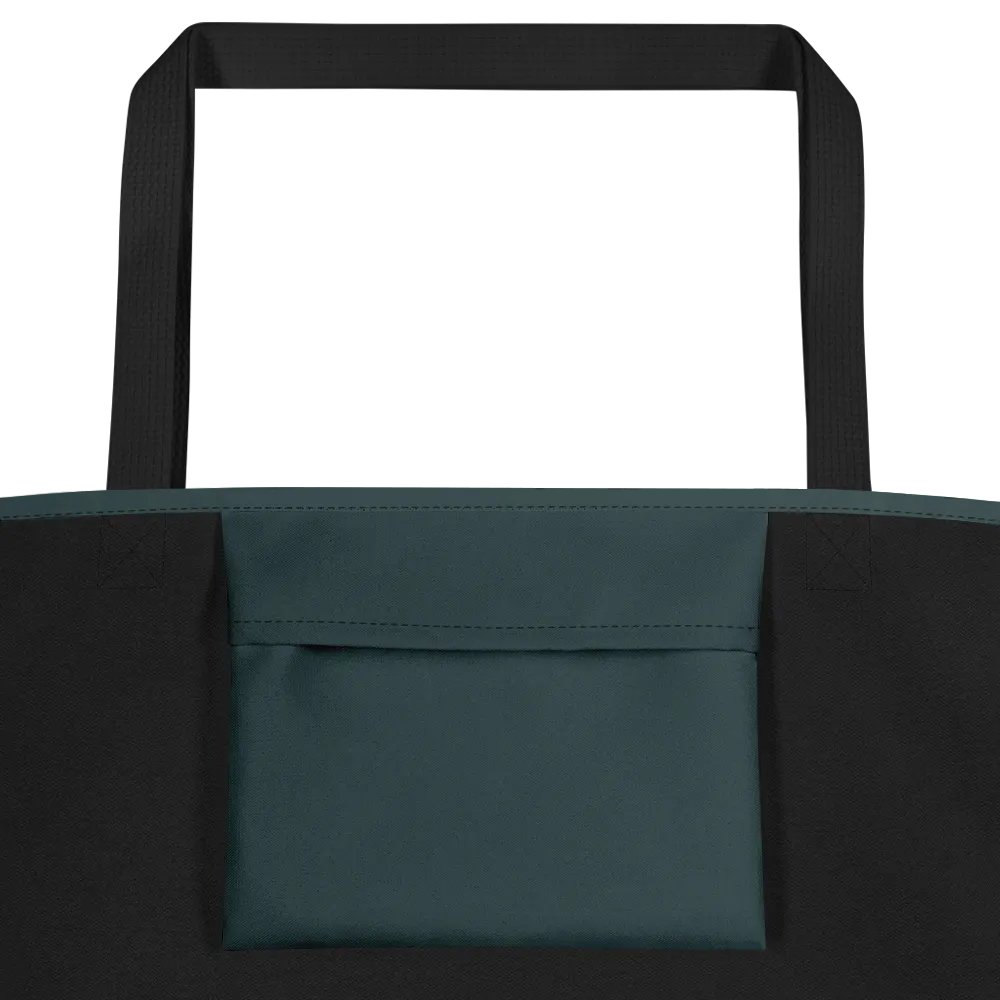 Large Tote Bag w/ Pocket LTFB0139 product image (2)