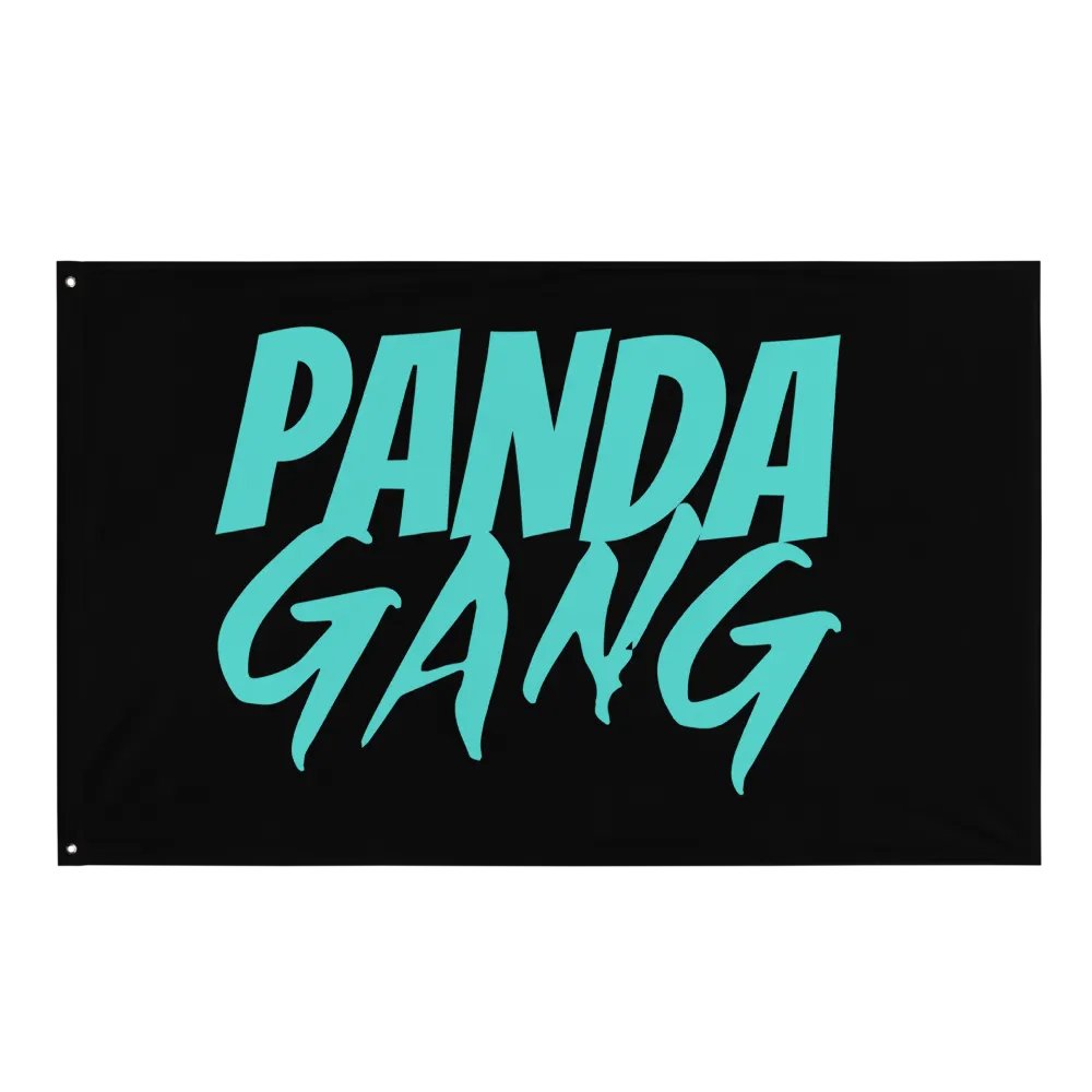 Panda Gang Flag product image (1)