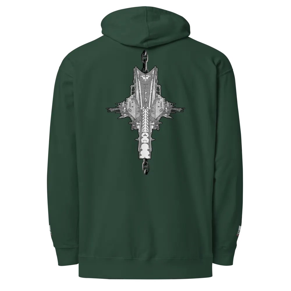 Mirrored Foss Tug & Barge Bridal Chain – Maritime Heritage | Twin Anchor Apparel Wheelhouse Watch Line product image (1)