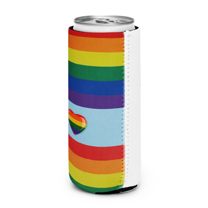 Copy of Pride Heart Can Cooler product image (11)
