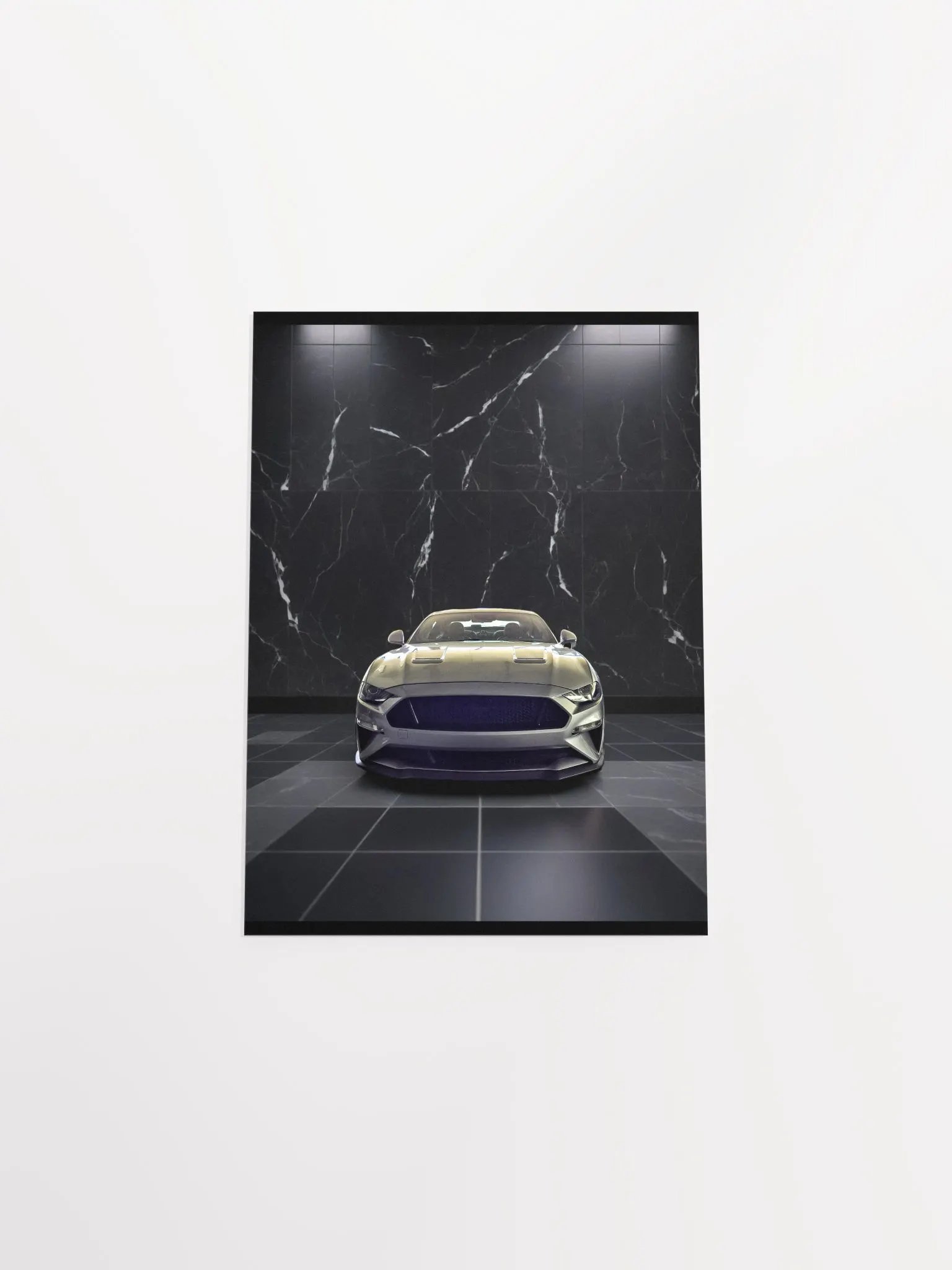 Silver Sick Car Poster product image (1)