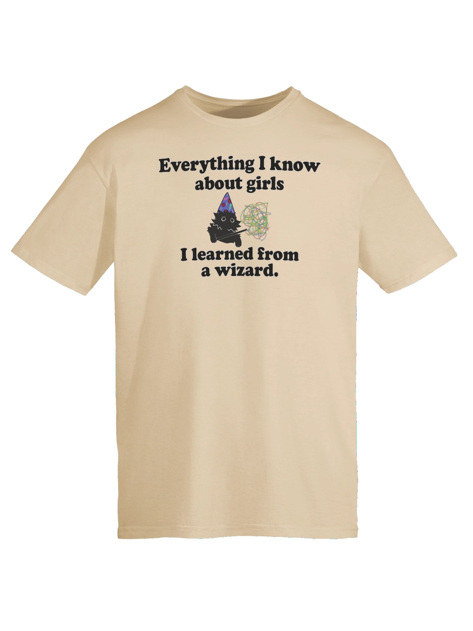 Everything I know about girls (wizard ed) discount tee product image (35)