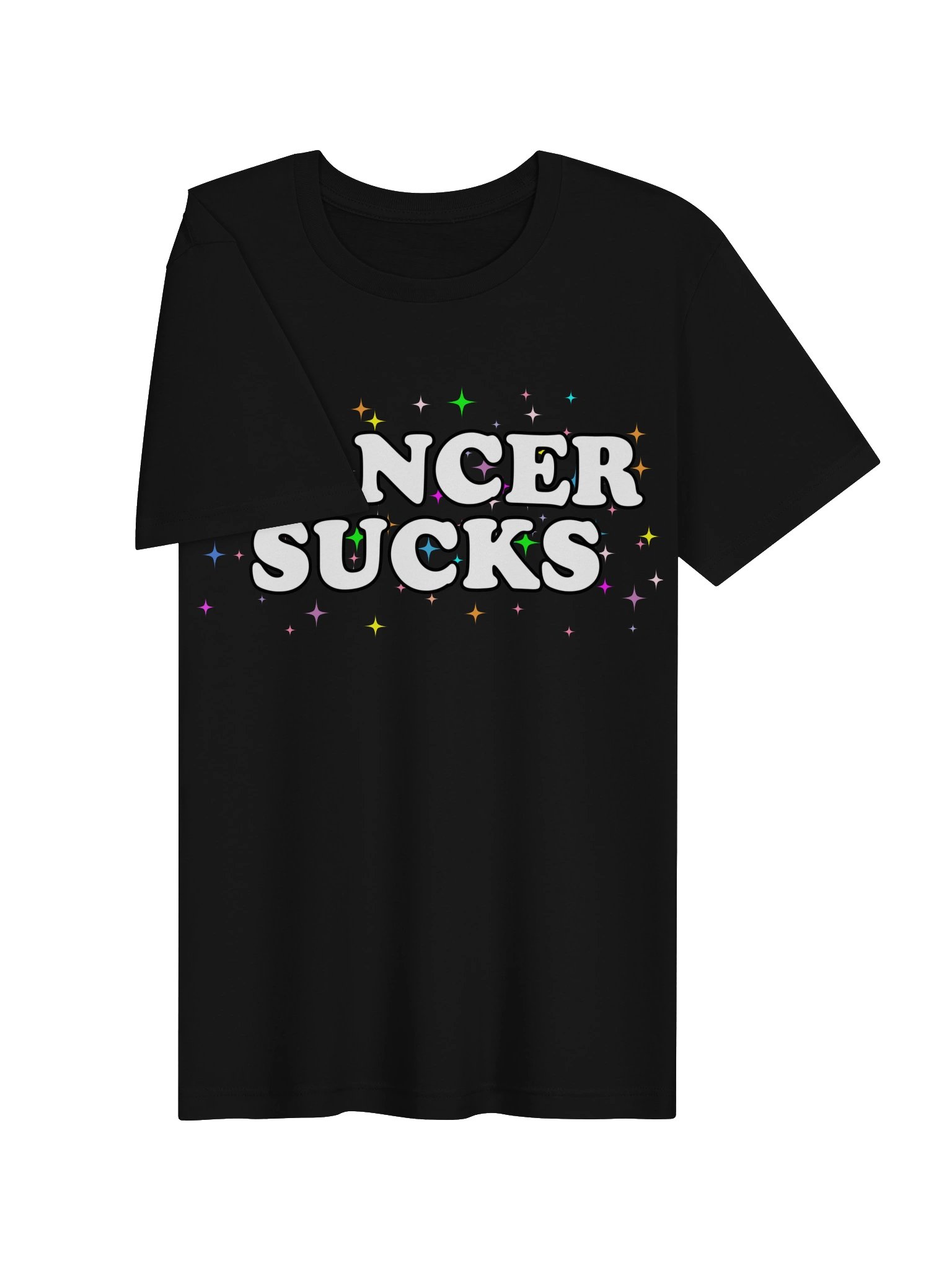 Cancer Sucks Sparkle T-Shirt product image (3)
