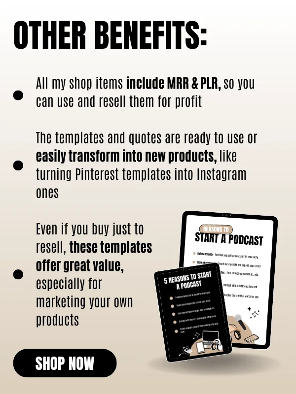MRR/PLR Pinterest Templates for Bloggers product image (7)