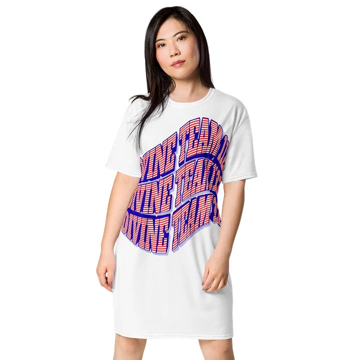 DIVINE TEAM 1122 Graphic T-Shirt Dress product image (1)