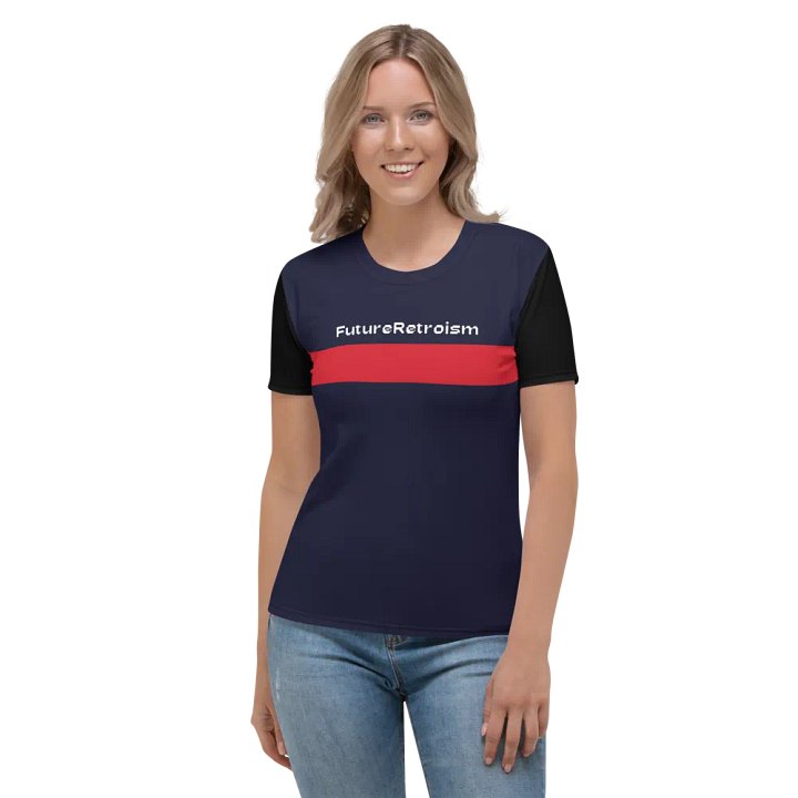 FR AOP Women's Crew Neck T-Shirt product image (1)