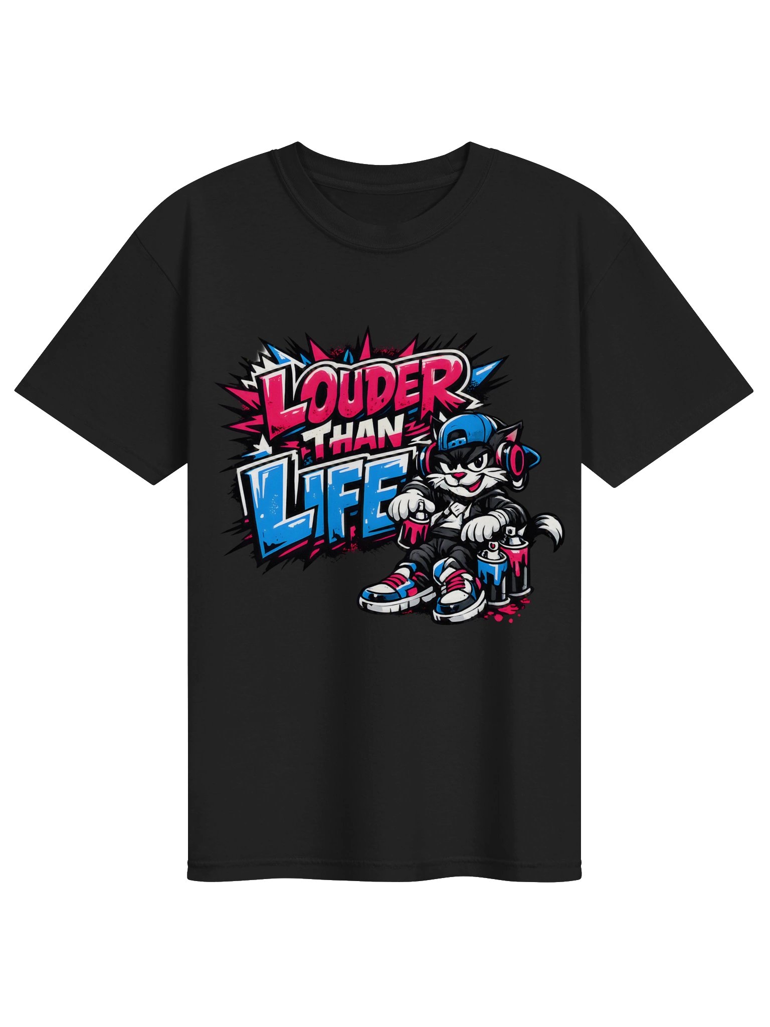 Louder Than Life — Street Graffiti Tee product image (2)