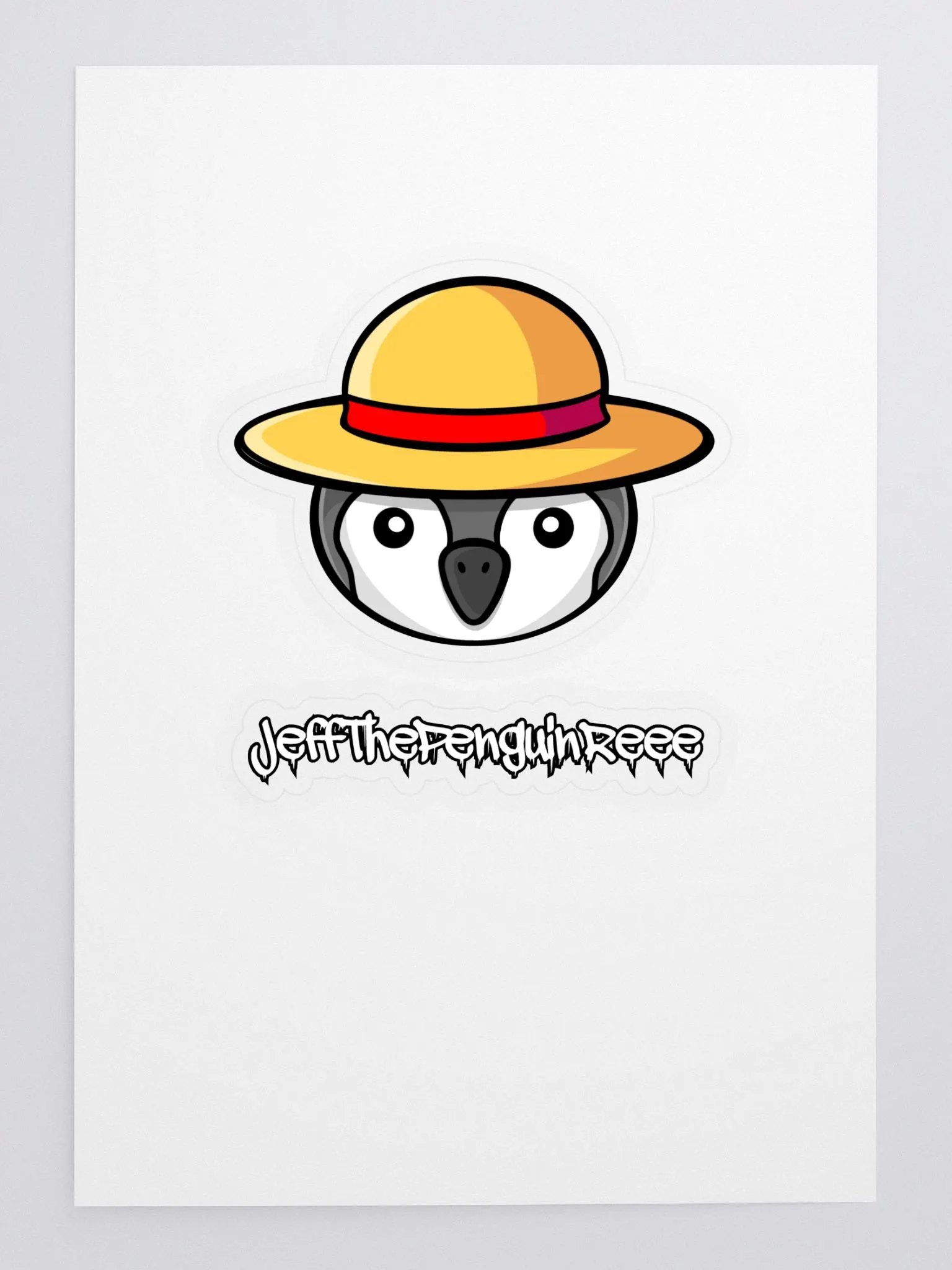 JeffThePenguin Sticker product image (1)
