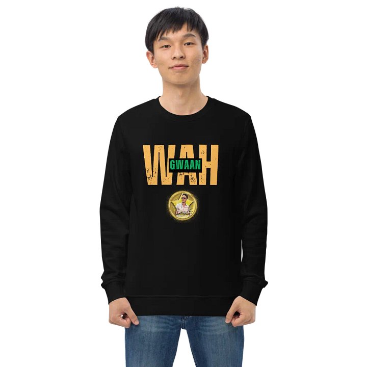 DIGI Unisex Organic Sweatshirt (Wah Gwaan #1 ) product image (1)