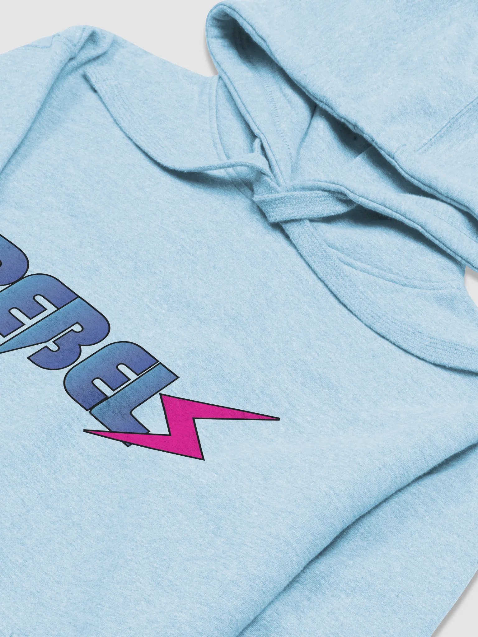 Rebels Hoodie Sky Blue | Blue/Pink product image (3)