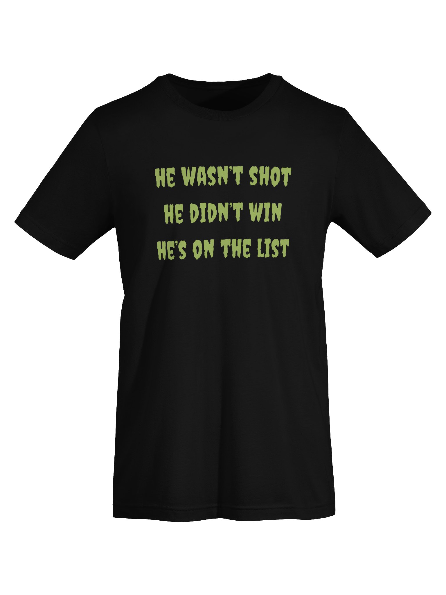 She Won Green Horror Print Supersoft Unisex T-shirt product image (7)