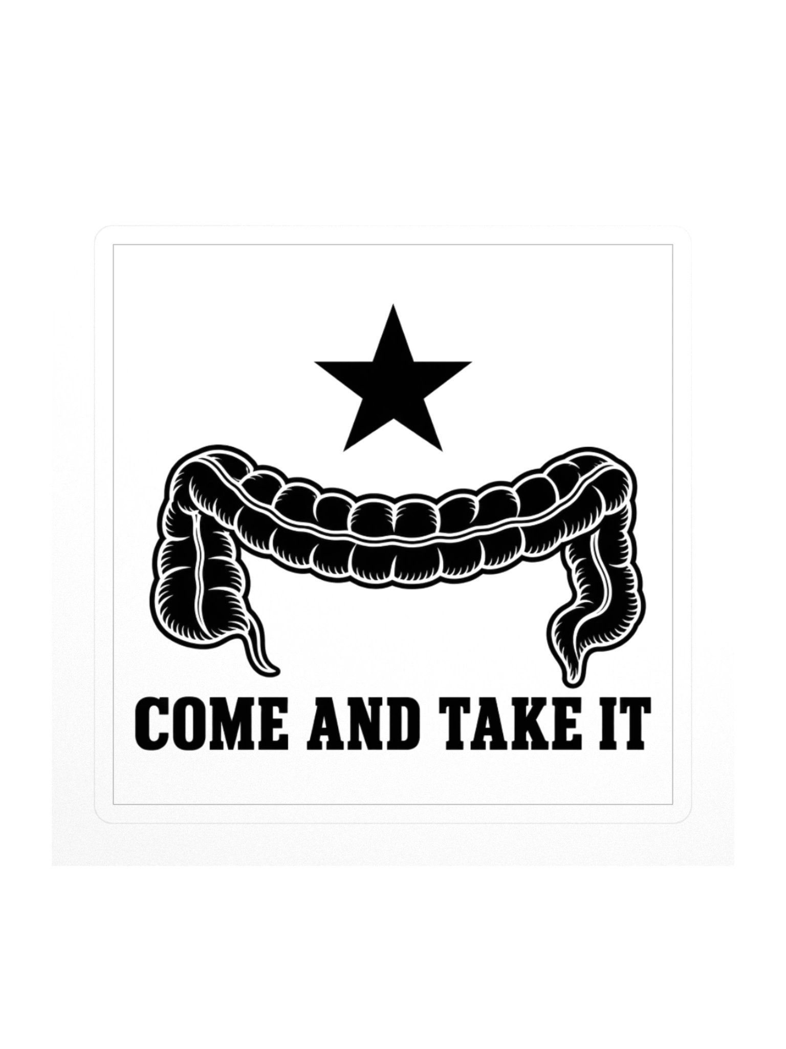 Come and Take It — Colon Flag Sticker product image (1)