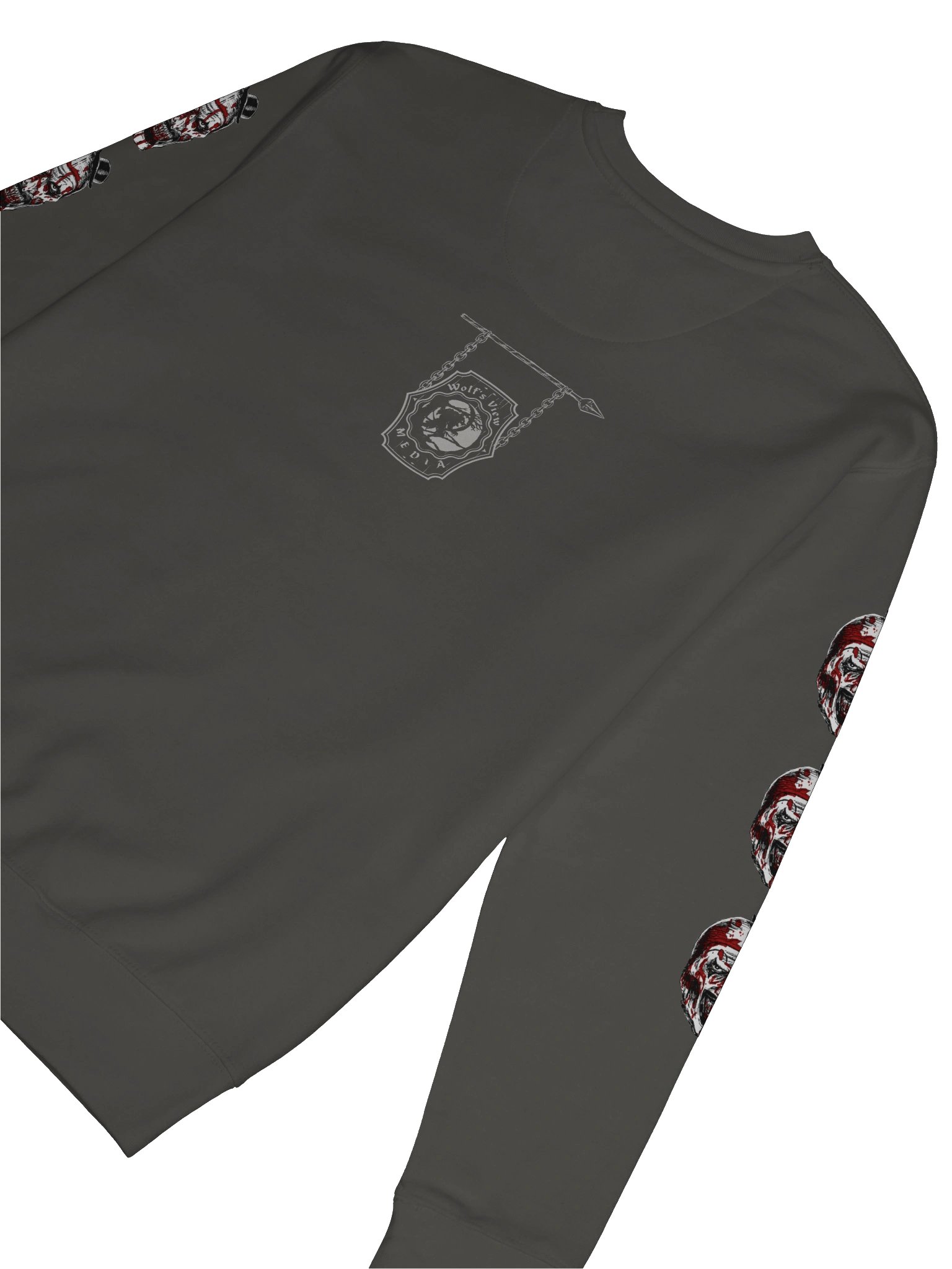 Trick or Treat with Art the Clown- Bloody Version- Unisex SweatShirt product image (46)