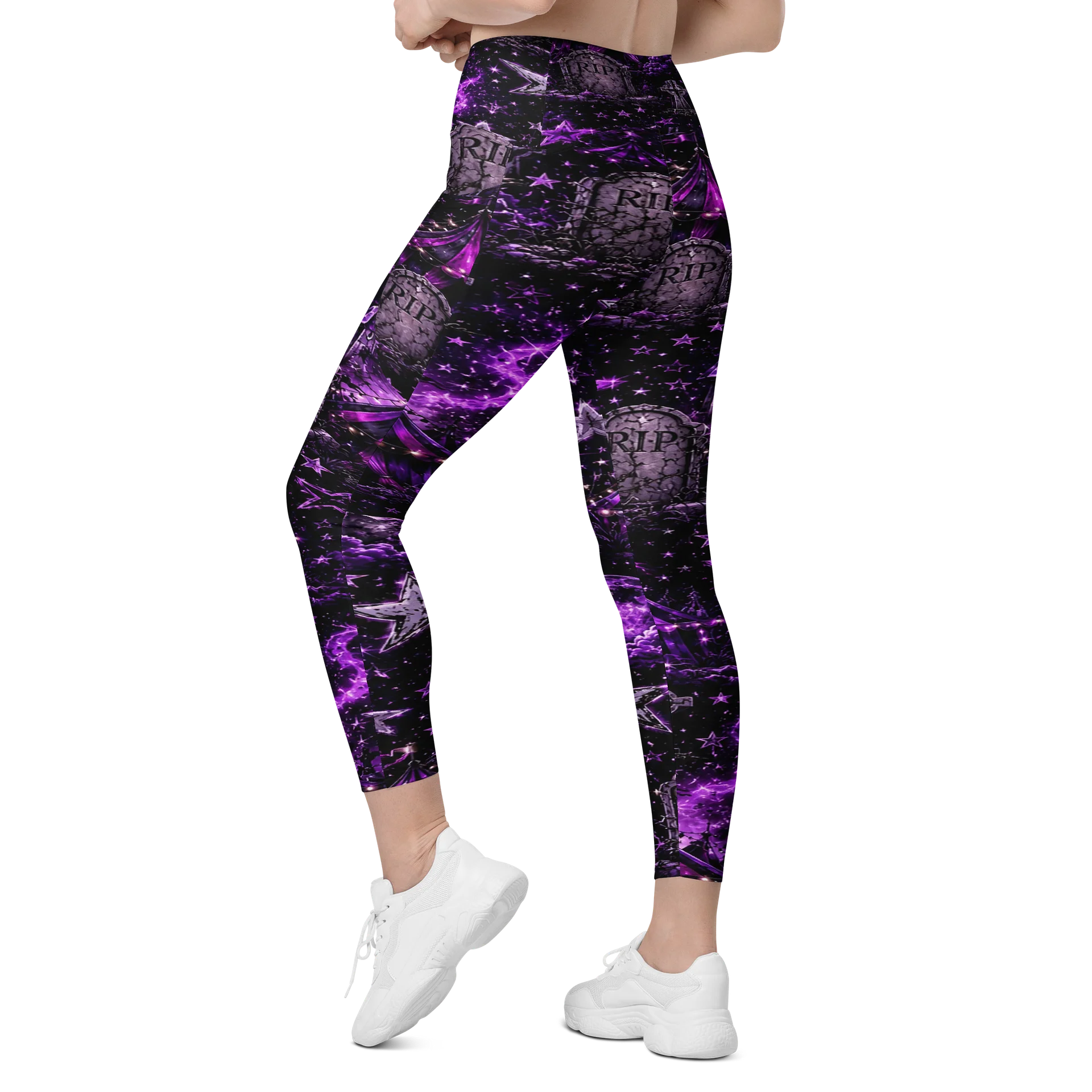 Midnight Carnival of Lost Stars Leggings product image (7)
