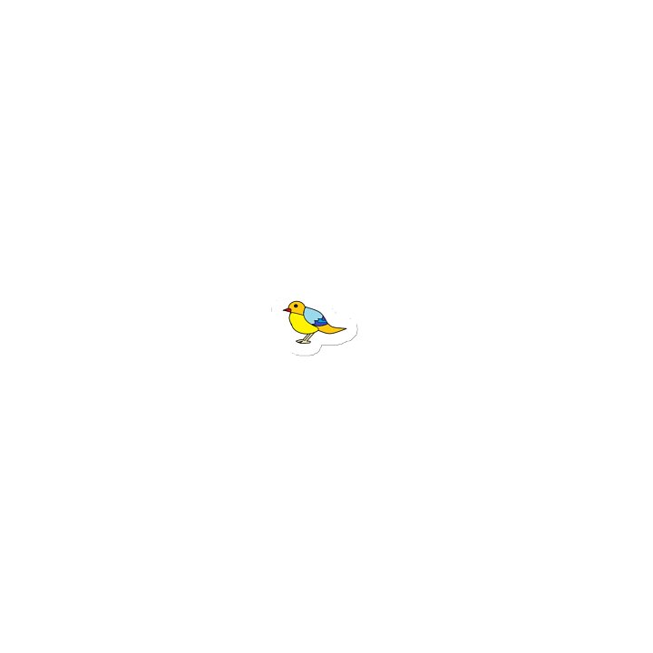 Colorful Bird Die-Cut Magnets product image (2)