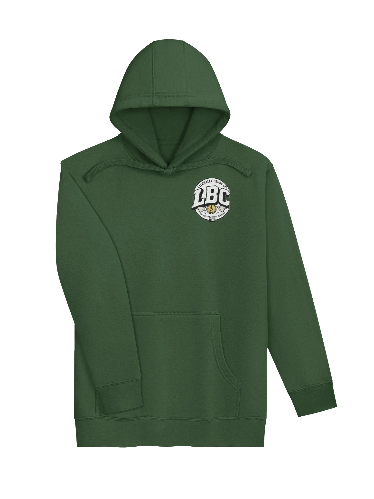 LBC Too Broke to Look This Good Hoodie product image (5)