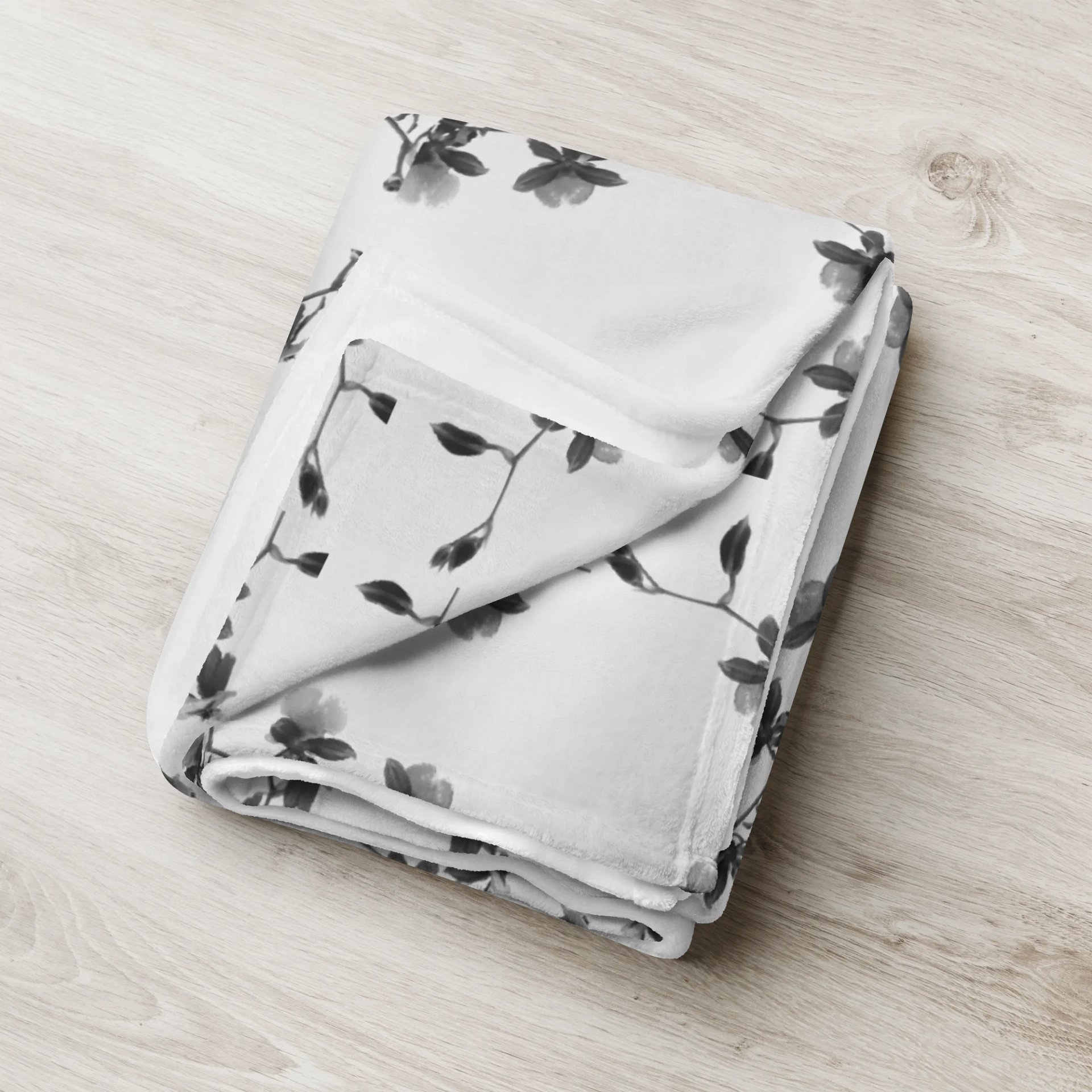 Orchid Buds - Throw Blanket product image (8)