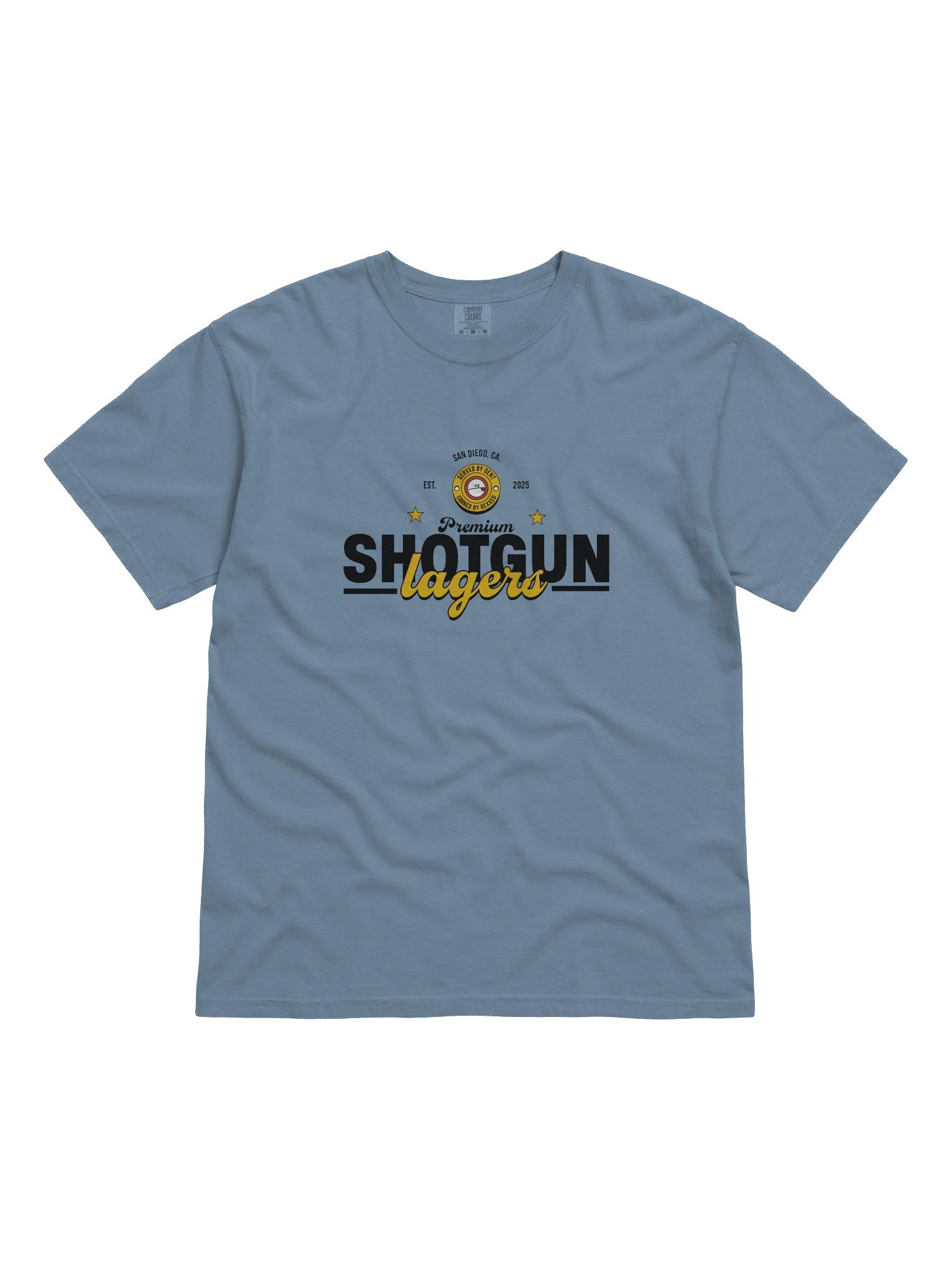 Shotgun Lagers served by DENT T-Shirt product image (1)