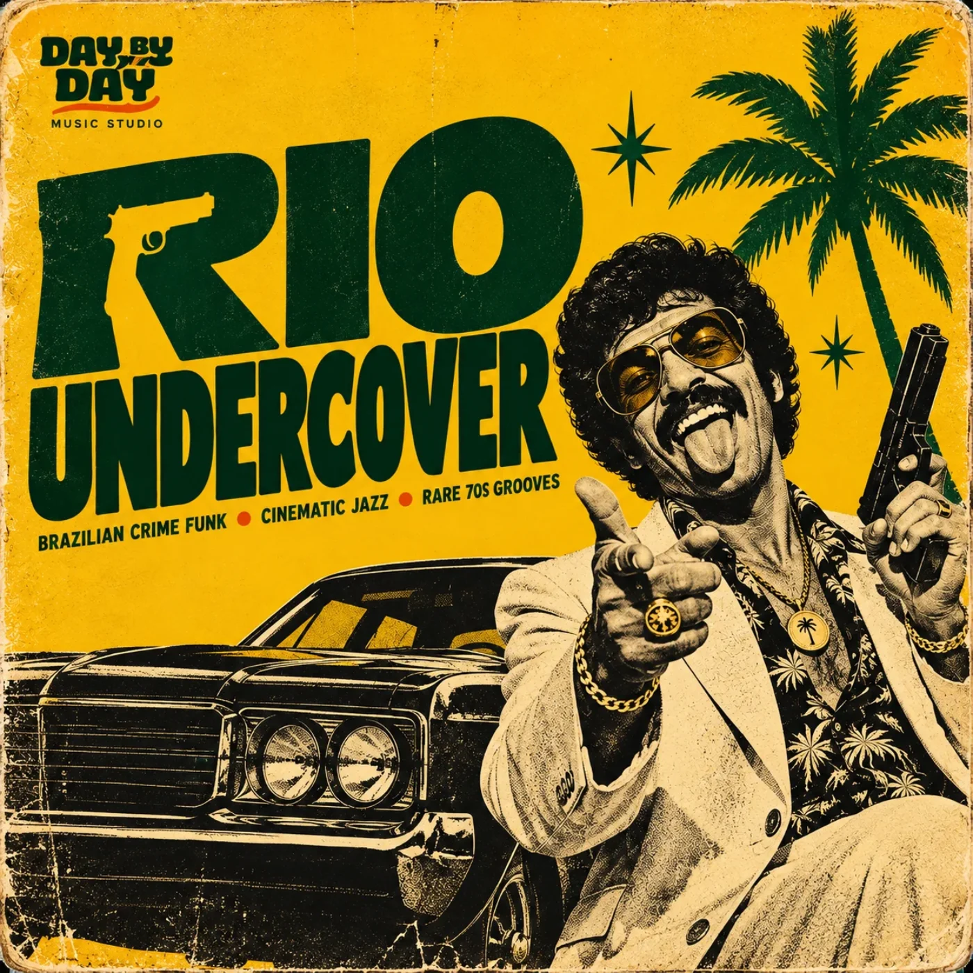 RIO UNDERCOVER — Brazilian Crime Funk & Cinematic Jazz | Digital Album (WAV + MP3) product image (1)