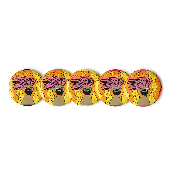 And Yet Again I Smile button product image (1)